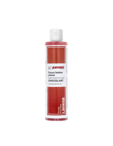 MANTECA DE CACAO NARANJA PAVONI 200g