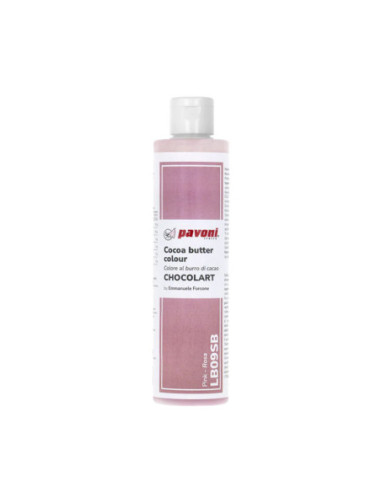 MANTECA DE CACAO ROSA PAVONI 200g
