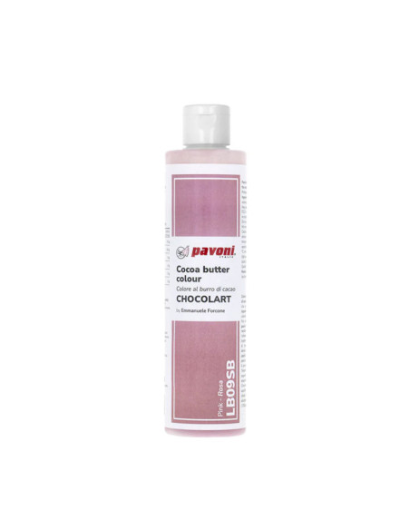 MANTECA DE CACAO ROSA PAVONI 200g