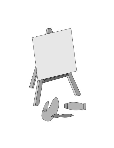 M. PVC CABALLETE PINTURA 110X190mm (1i-2m)Pvc Accesorios