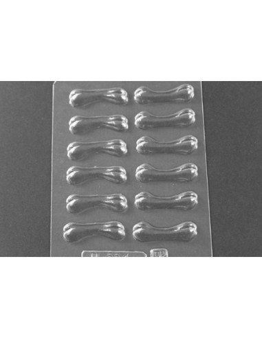 M. PVC HUESOS - 45x12xh7mm 12c -1