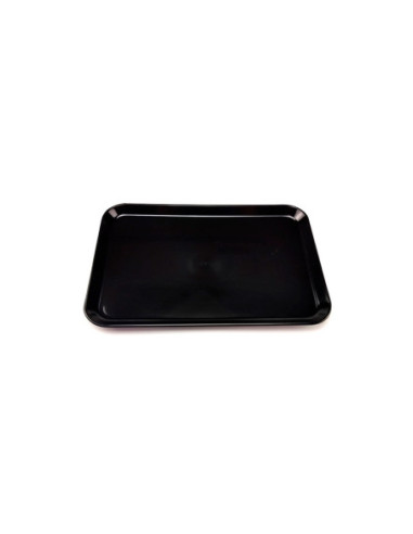 BANDEJA 28x19x1,2cm EXPOSITORA NEGRA