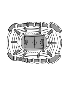 MOLDE  PVC CAMPO FÚTBOL ENTERO 270x240x65mm