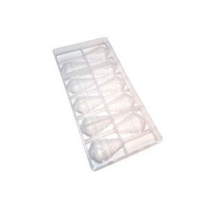 MOLDE CW1294 PIRULETAS ICE CREAM 66x35x10mm 2