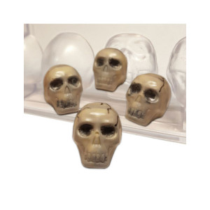 MOLDE CW1666 CALAVERA 26x27x19mm 24p 2