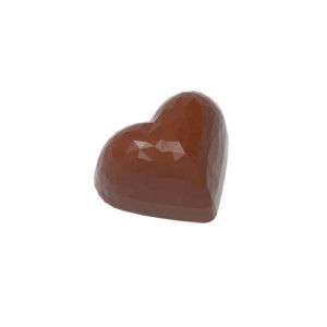 MOLDE CW1913 CORAZÓN FACETAS  36x29,5x19mm 21c