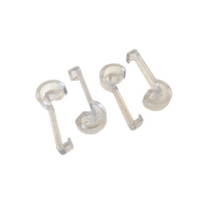 GRAPA MOLDES 22mm TRANSPARENTE PK (4u)