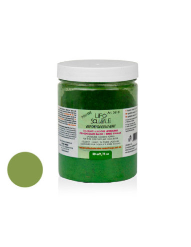 COLORANTE EN POLVO VERDE LIPOSOLUBLE 50g