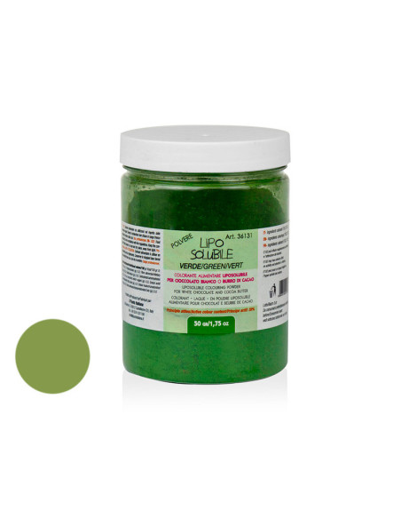 COLORANTE EN POLVO VERDE LIPOSOLUBLE 50g