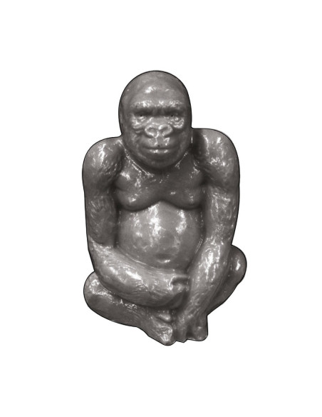 M. PVC GORILA SENTADO MD 175X120X100mm (2m)Pvc Animales