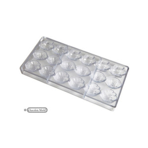 MOLDE CW1502 CARETA CARNAVAL 39x35x13mm 21c 2