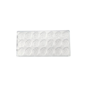 MOLDE HUEVO PLANO CW12039 40x29x5 mm 21c 5gr 2