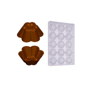MOLDE TULIPA M228 D48x20mm 15c 175x275