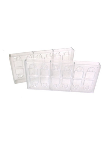 MOLDE POLICARBONATO 3D CANDADO M56-1