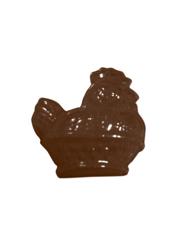 M. PVC 90-2330 GALLINA PONEDORA 54x54x16mm (6i)Pvc Animales