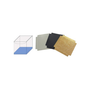 FONDO 180x180xh10mm PK(10u) ORO REALZADO