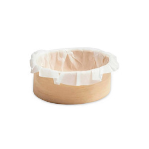 ARO MADERA + PAPEL D12xh3cm (180 uds.)