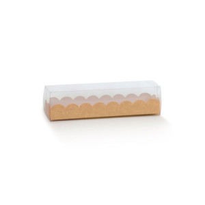 ESTUCHE MACARON 190x50x50mm PK (20u) NATURE