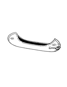 M. PVC 10-619 PIRAGUA PEQUEÑA 130x28x34mm