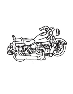 M. PVC MOTO HARLEY SP (3P) 140x260x90mm