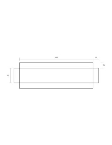 BASE CON ALAS KRAFT - 202x41+15mm PK25u-1