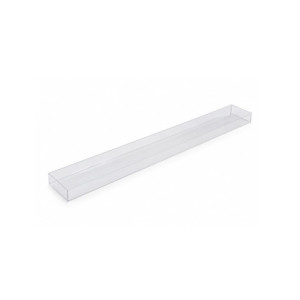 BASE CON ALAS TRANSLÚCIDA - 252x42+10mm PK25u