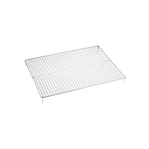 REJA 590x390x60mm CUADRICULADA INOX CON PIES