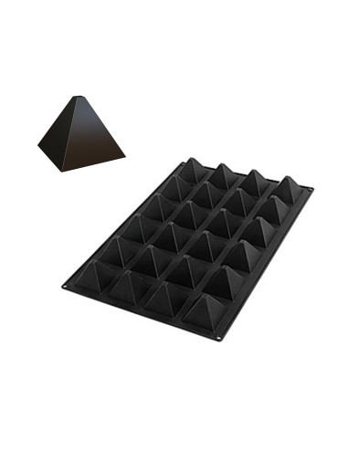 MOLDE FLEX SQ057 PYRAMIDSilikomart 60x40 MOLDE FLEX SQ057 PYRAMIDSilikomart 60x40
