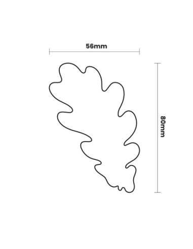 CHABLON ROBLE - 56x80xh2mm 18c-2