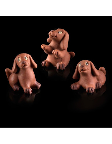 M. DS12252 PERRITOS SIMPATICOS (3m) 2p DECOSILZoo