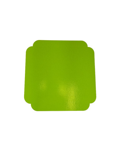 CARTON CUADRADO 17x17+2 cm PK(50u) VERDE/NEGROInicio