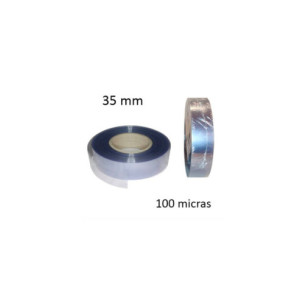 CINTA PVC INCOLORO 35 mm 100 micras (100m)