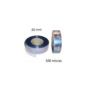 CINTA PVC INCOLORO 60 mm 100 micras (100mt)