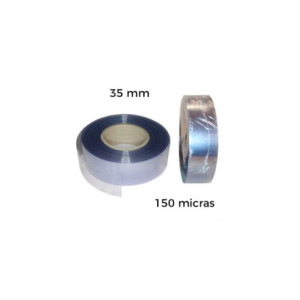 CINTA PVC INCOLORO 35 mm 150 micras (100m)