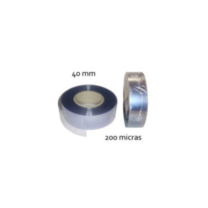 CINTA PVC INCOLORO 40 mm 200 micras (100m)
