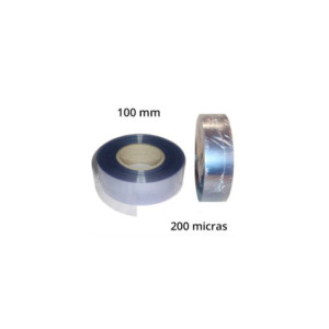 CINTA PVC INCOLORO 100 mm 200 micras (100m)
