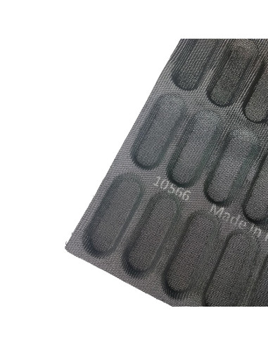 MOLDE FIBRA 24 PAN DE LECHE 130x48x18mmMicroperforados