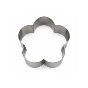 ARO FLOR 5 PÉTALOS INOX - Ø100xh45mm