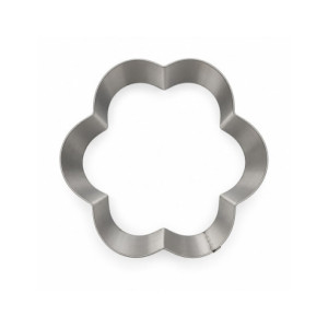 ARO FLOR 6 PÉTALOS INOX - Ø120xh45mm