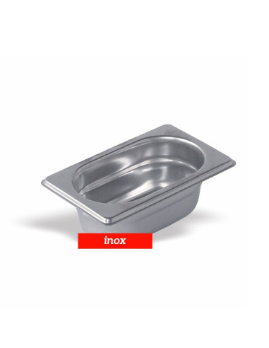 CUBETA GN 1/9 176x108 mm INOXGastronorm inoxidable