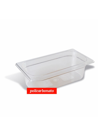 CUBETA GN 1/3 65 mm 325 x 175 2,35 t POLICARBONATOGastronorm polica...