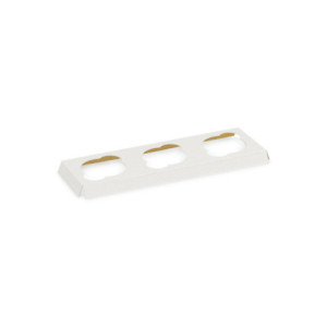 FONDO 270x90xh10mm  PK(10u) 3 TROQUEL PIEL ORO/BL
