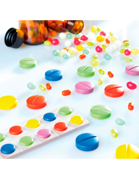 MOLDE CW1796 TABLETA PíLDORAS 105x45x7,5mm 5cTabletas