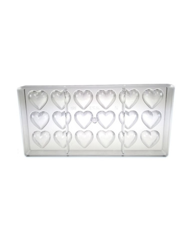 MOLDE M213 CORAZON 32x32x14.5mm 18pVarios