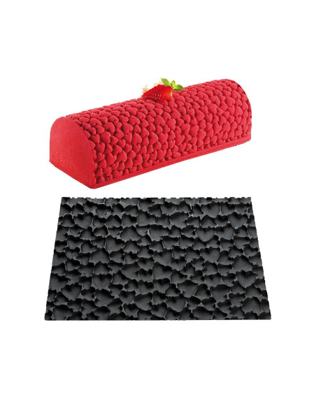 TAPETE SILICONA TEX08 LOVE 250x185xh6mmSan Valentin