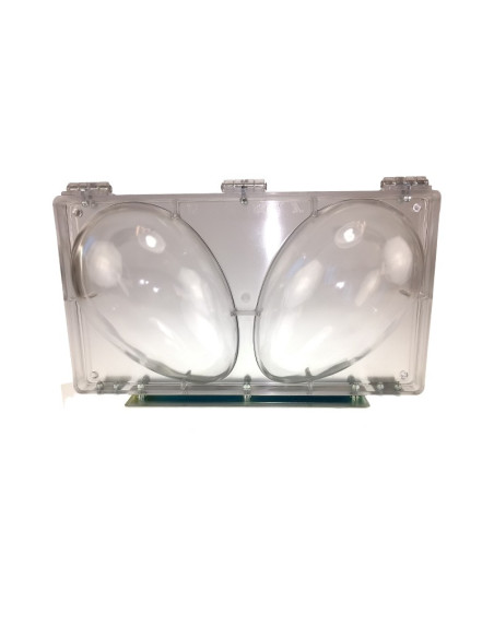 MOLDE HUEVO LISO 205X135mm 2p. - 250grMoldes Rotativa
