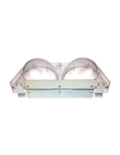 MOLDE HUEVO LISO 205X135mm 2p. - 250grMoldes Rotativa 2