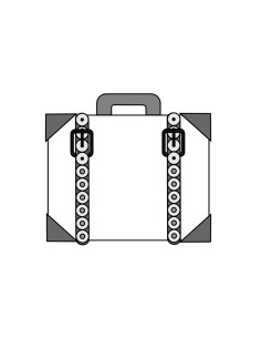 MOLDE PVC AR2248 MALETÍN 145x140x40mm (1m)