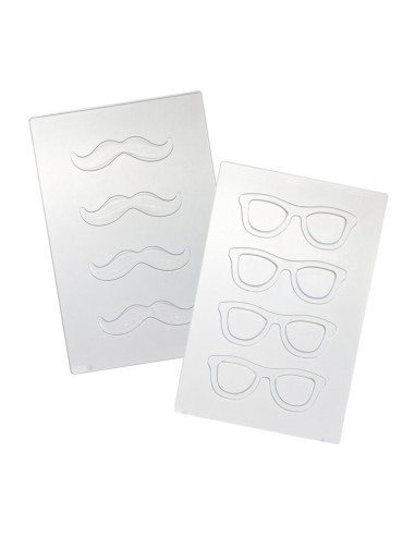MOLDE PVC 20OB01 GAFAS + BIGOTEDía del Padre