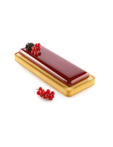 KIT TARTE RING RECTANGULAR 265x105mm molde +anilloTarte Ring